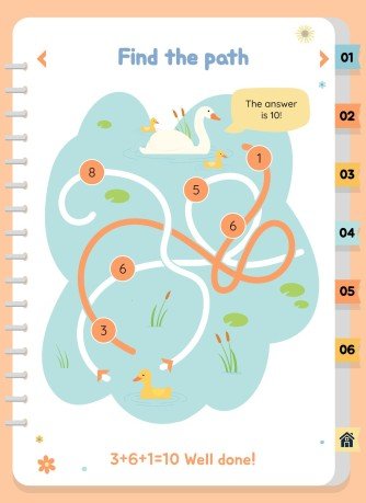 자연 활동 바인더 프레젠테이션 템플릿