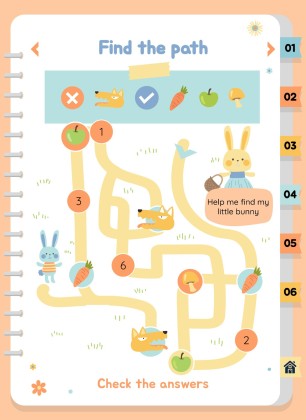 자연 활동 바인더 프레젠테이션 템플릿