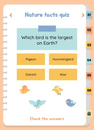 자연 활동 바인더 프레젠테이션 템플릿