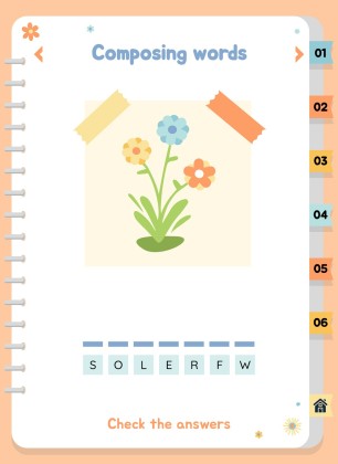 자연 활동 바인더 프레젠테이션 템플릿