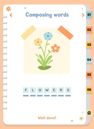 자연 활동 바인더 프레젠테이션 템플릿