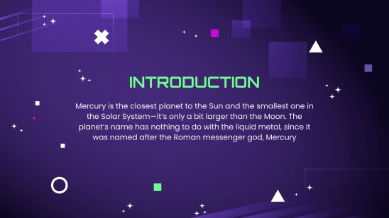 School of Game Development Google Slides & PPT template