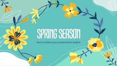 Spring Season Google Slides Theme and PowerPoint Template