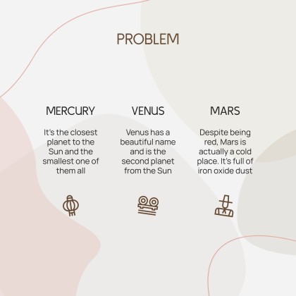 Modelo de apresentação Pitch deck minimalista com estética coreana
