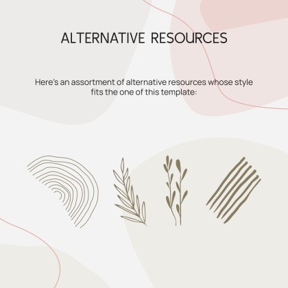 Modelo de apresentação Pitch deck minimalista com estética coreana