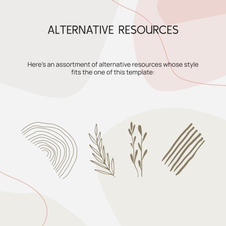 Modelo de apresentação Pitch deck minimalista com estética coreana