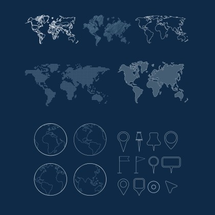 Modelo de apresentação Pitch deck minimalista com estética coreana