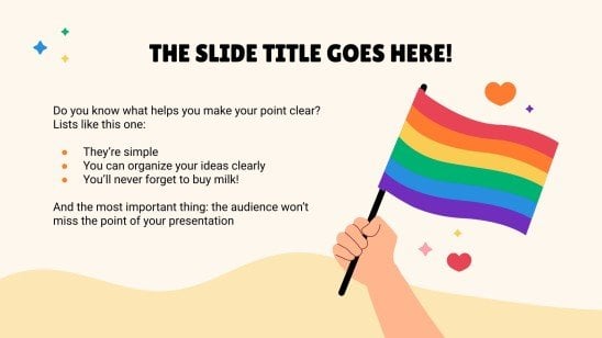 LGBTQ+ Rights presentation template 