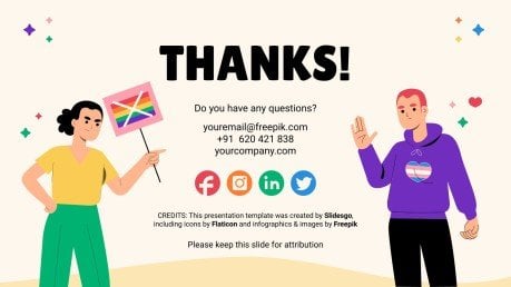 Droits LGBTQ+ Modèles de présentation