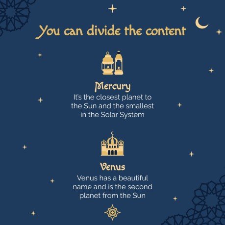 라마단 시즌 프레젠테이션 템플릿