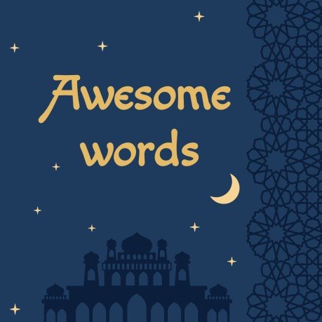 라마단 시즌 프레젠테이션 템플릿