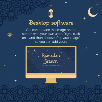 라마단 시즌 프레젠테이션 템플릿