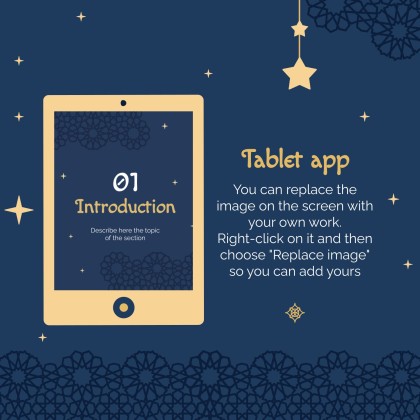 라마단 시즌 프레젠테이션 템플릿