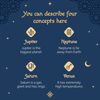 라마단 시즌 프레젠테이션 템플릿