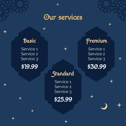 라마단 시즌 프레젠테이션 템플릿