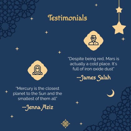 라마단 시즌 프레젠테이션 템플릿