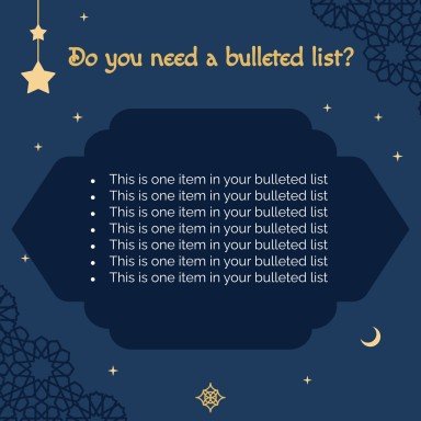 라마단 시즌 프레젠테이션 템플릿