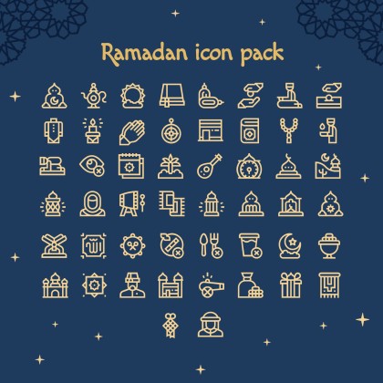 라마단 시즌 프레젠테이션 템플릿