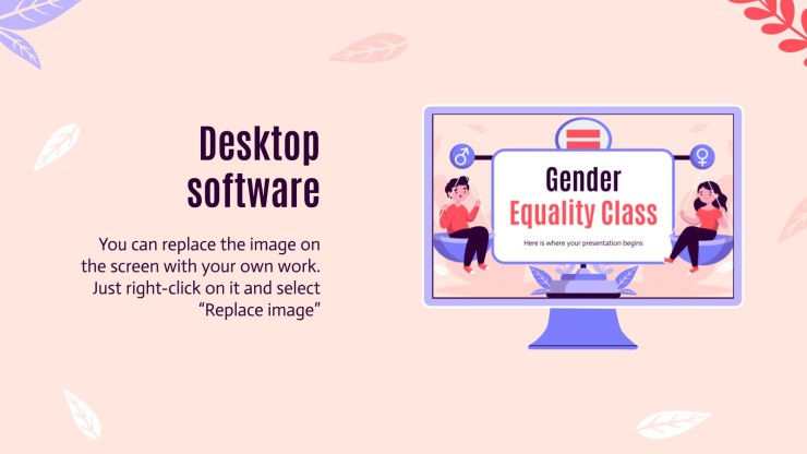 Gender Equality Class presentation template 