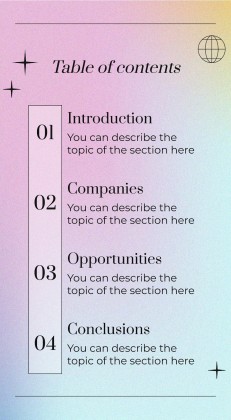 Post-Corona Business Opportunities presentation template 