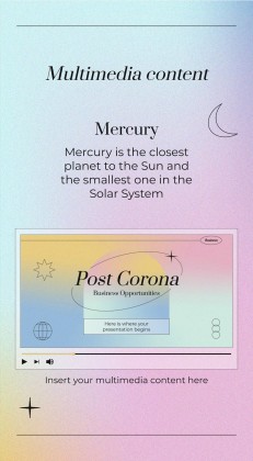 Post-Corona Business Opportunities presentation template 