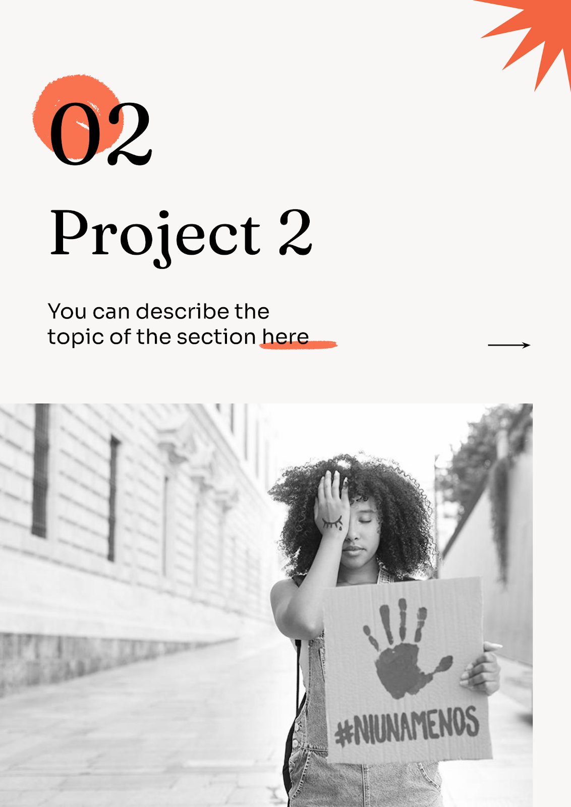 Photojournalist Printable Portfolio Google Slides & PPT