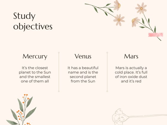 Plantilla de presentación Tesis de estética Cottagecore
