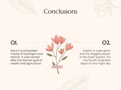 Plantilla de presentación Tesis de estética Cottagecore