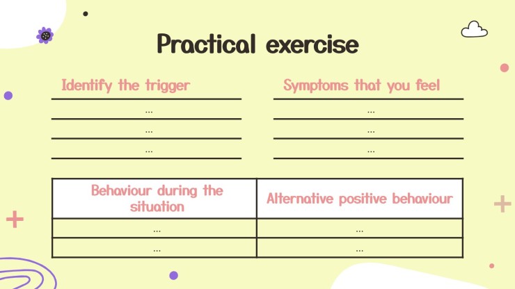 청소년 정신건강 응급처치 워크숍 프레젠테이션 템플릿
