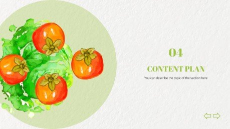 Food Day Campaign presentation template 