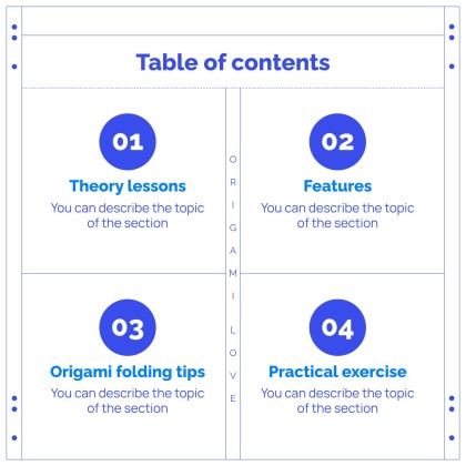 종이접기를 아주 좋아합니다. 워크숍 프레젠테이션 템플릿