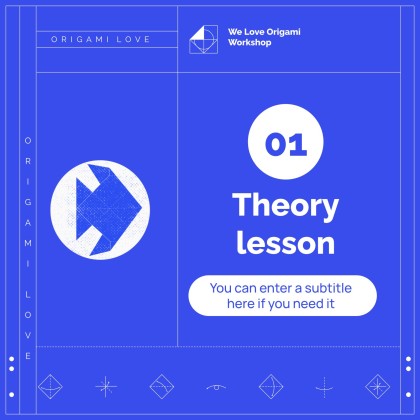 종이접기를 아주 좋아합니다. 워크숍 프레젠테이션 템플릿