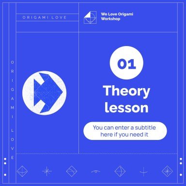 종이접기를 아주 좋아합니다. 워크숍 프레젠테이션 템플릿