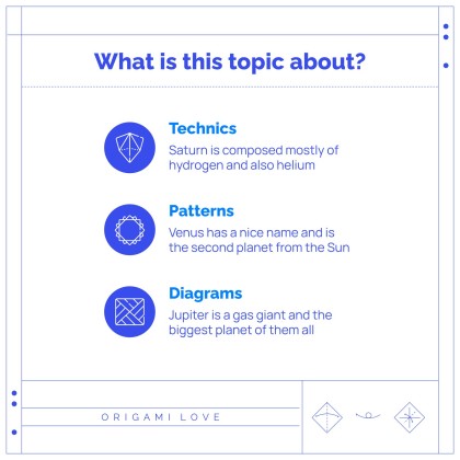 종이접기를 아주 좋아합니다. 워크숍 프레젠테이션 템플릿