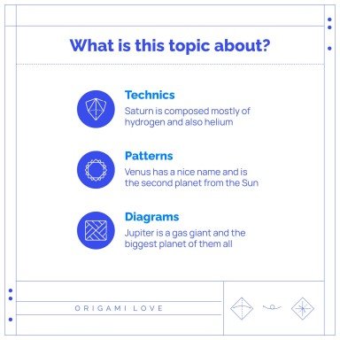 종이접기를 아주 좋아합니다. 워크숍 프레젠테이션 템플릿