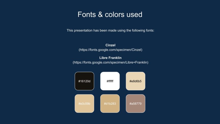 Old Paper Style Bachelor's Thesis presentation template 