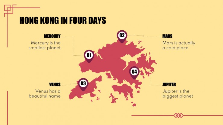 Travel Guide: Hong Kong presentation template