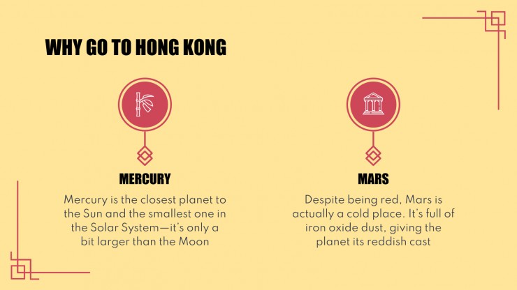Travel Guide: Hong Kong presentation template