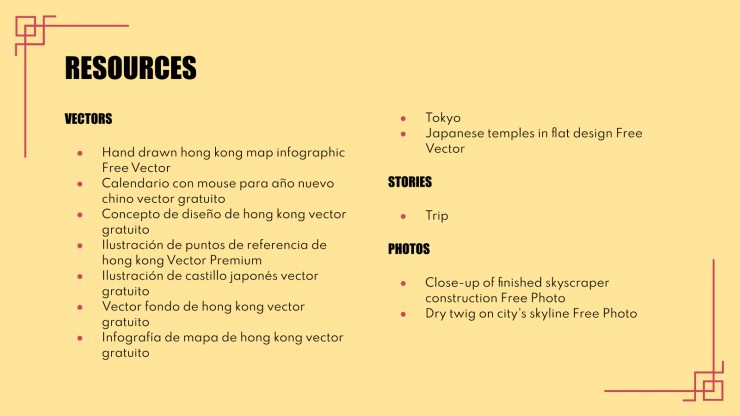 Travel Guide: Hong Kong presentation template