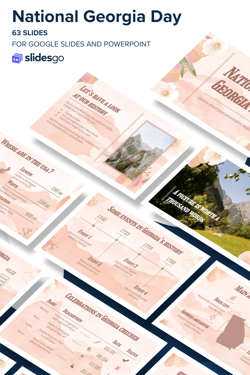 National Georgia Day | Google Slides & PowerPoint