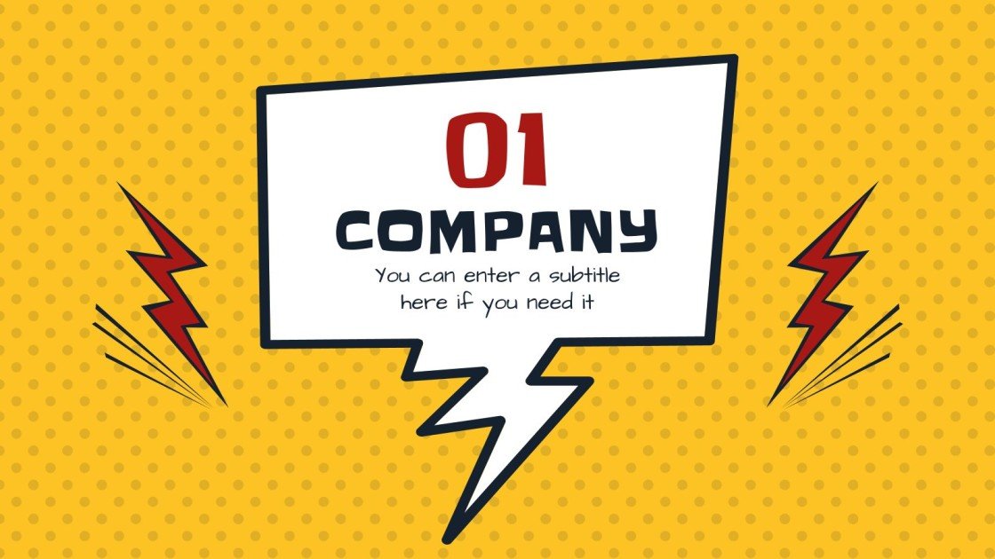 Comic Style Google Slides theme and PowerPoint template