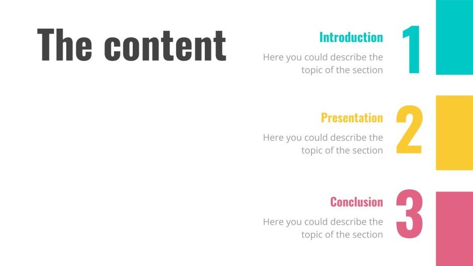 Color Creative Google Slides and PowerPoint Template