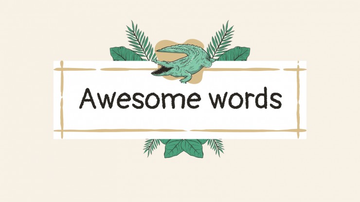 Doodle World Wildlife Day presentation template
