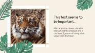 Doodle World Wildlife Day presentation template