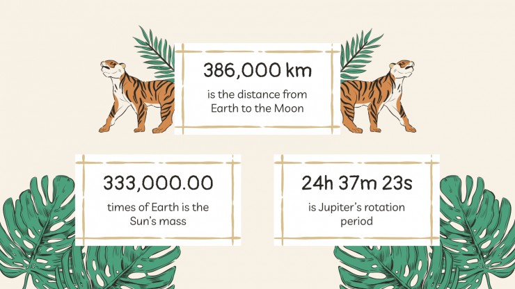 Doodle World Wildlife Day presentation template