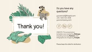 Doodle World Wildlife Day presentation template
