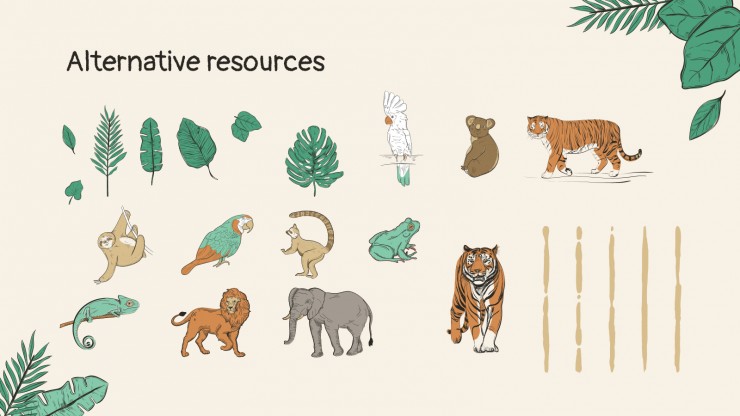 Doodle World Wildlife Day presentation template