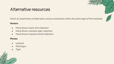 Doodle World Wildlife Day presentation template