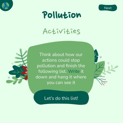 세계 환경의 날 프레젠테이션 템플릿