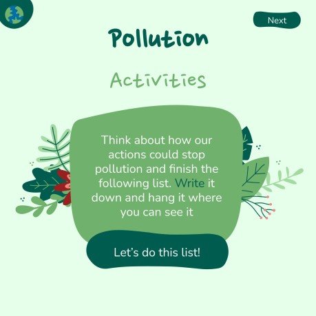 세계 환경의 날 프레젠테이션 템플릿